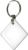 Porte-clefs 2 DOMING carrÃ©