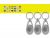 Porte-clefs CROMA TWIN