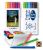 Etui de feutres 12 couleurs RAINBOW