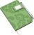 Set bloc-notes GRACE vert/stylo Ã  bille touch STAR de GALIMARD
