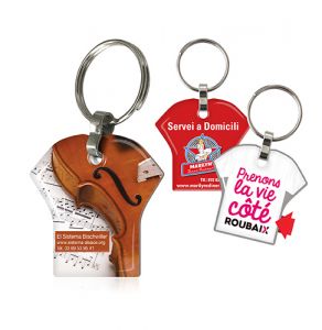 Porte-clefs 2 DOMING t-shirt