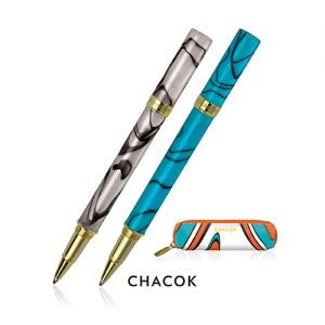 Stylo à bille CHACOK dans sa pochette